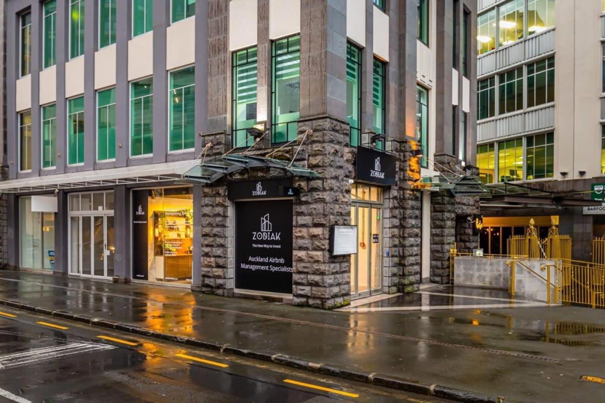 Cosy Two Bedroom Apartment With Balcony Pool And Gym Auckland Exterior photo